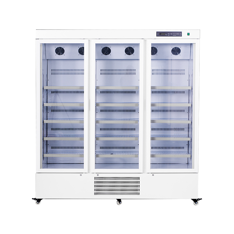 Forced Air Cooling Blood Bank Fridge For Lab 