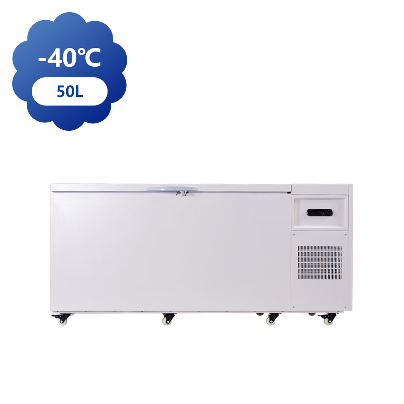 520L Big Horizontal Low Temperature -40C Lab Deep Cold Freezer