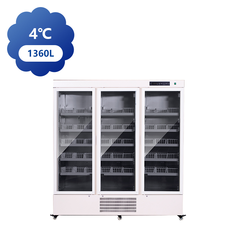 Big Blood Storage Frost Free Refrigerator 4°C Blood Bank 1360L 