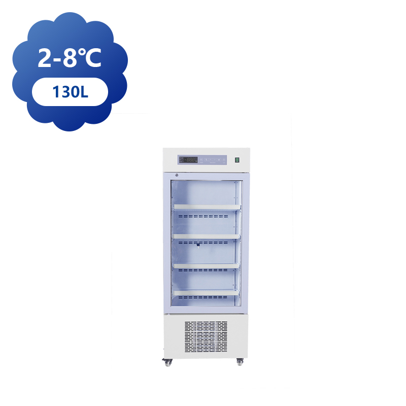 130L Small Medical Refrigerator 2-8°C Storage For Critical Medical Supplies