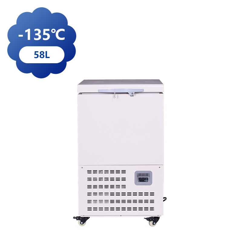 'Small Deep Cold Freezer 58L Industrial LCD Screen Separation